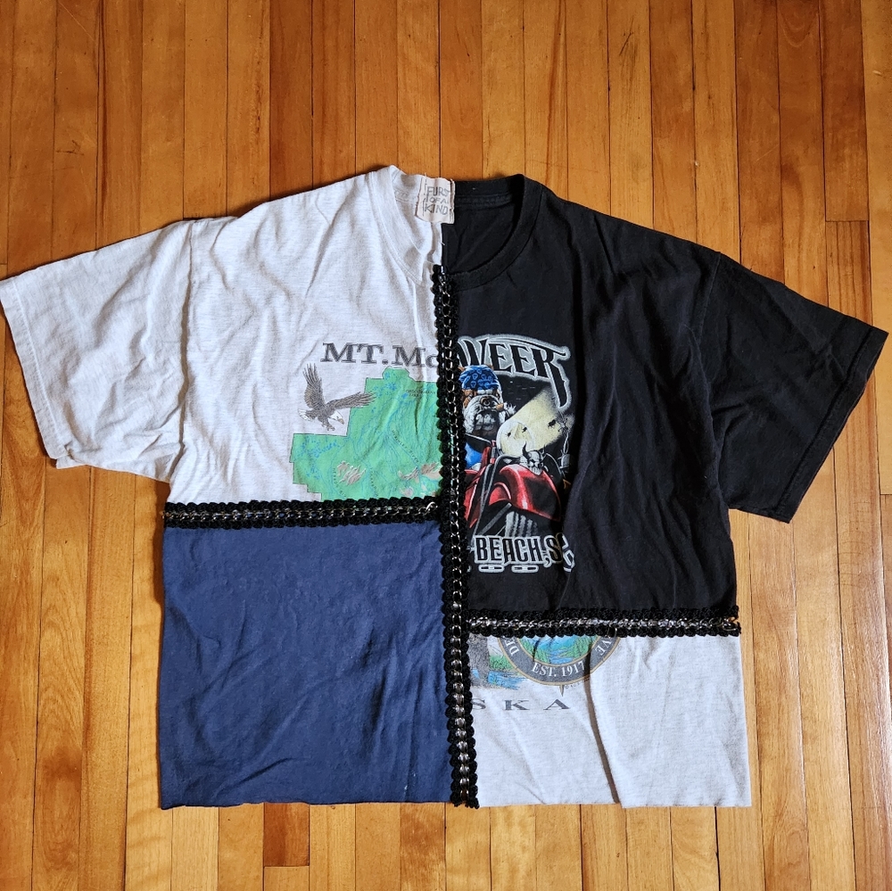 Furst of a kind cropped vintage tee